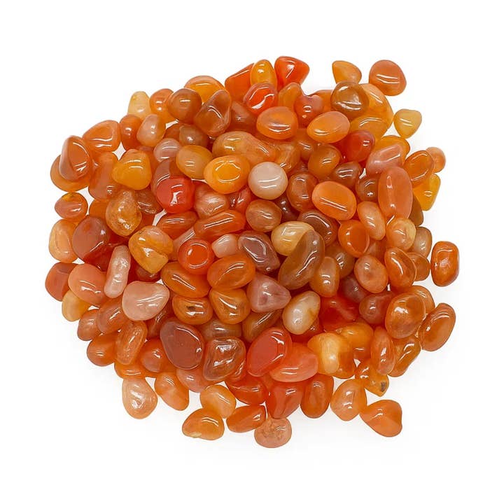 Carnelian Botswana Tumbled stone 250 gr for wholesale by Green Tree