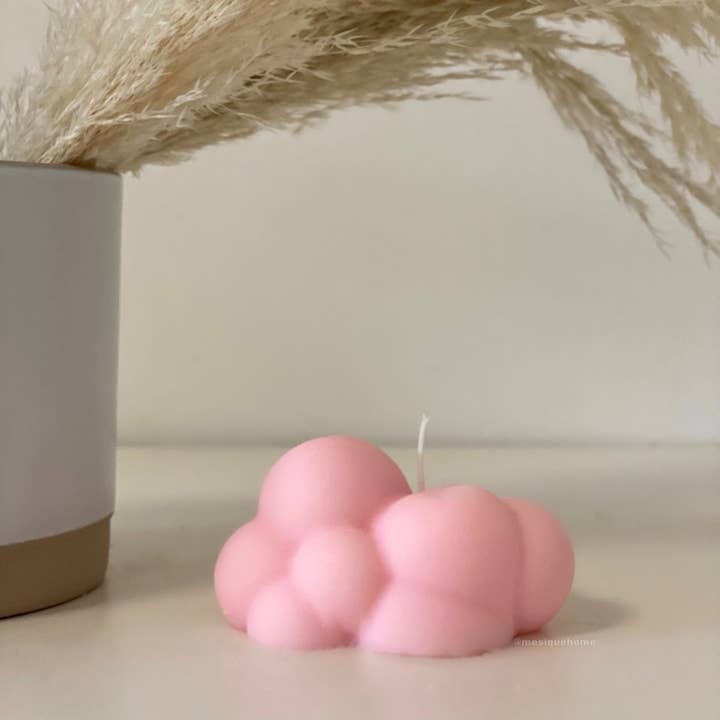 Cloud Candle Pink for engroshandel hos Mesique Home