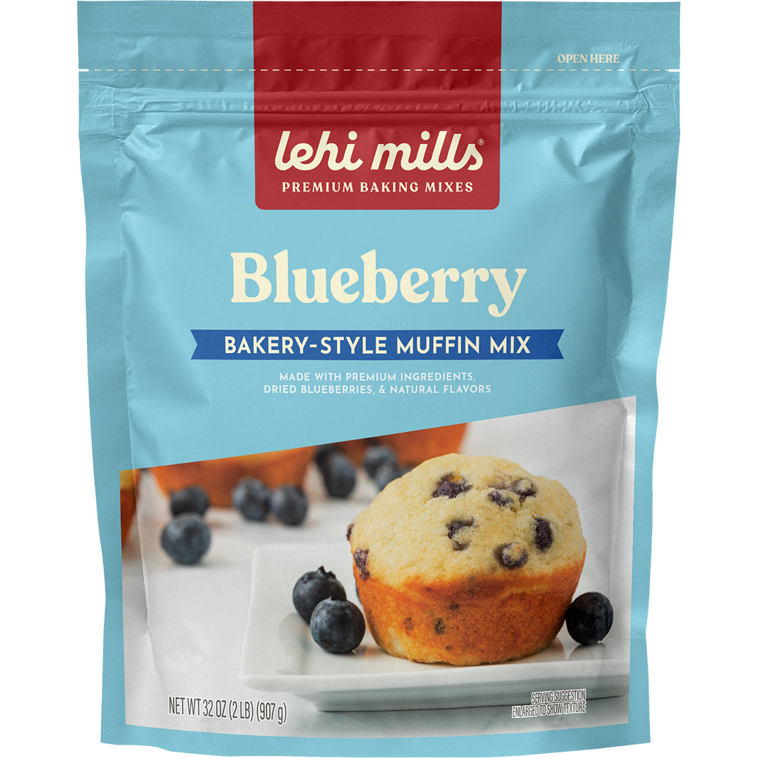 Lehi Mills - Wholesale Muffin Mix - Blueberry Muffin Mix3