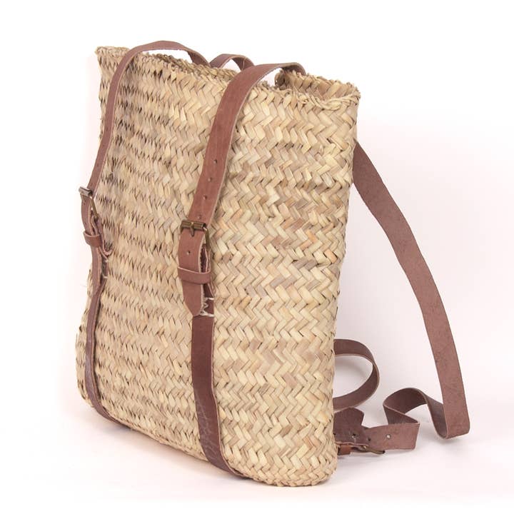Moroccan Market Backpack for wholesale by Bacon Basketware