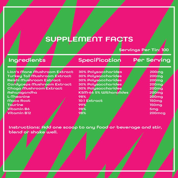 The Shroom Shop - Wholesale Powdered Health Drink - Brootropic Brain-Booster Food and Beverage Enhancer