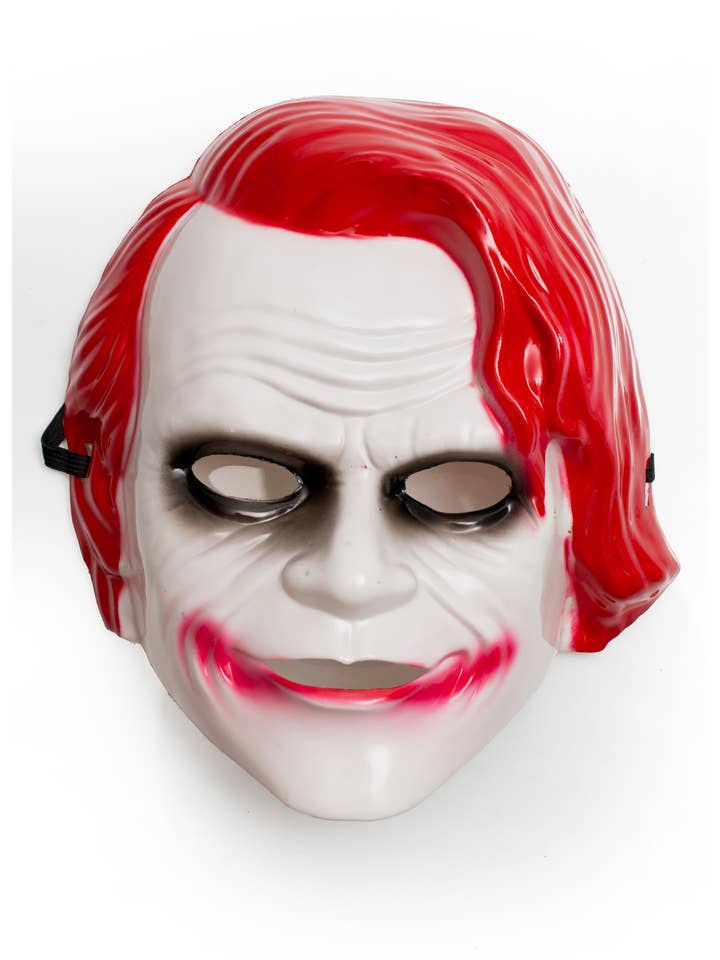 Partychimp - Wholesale Costume – Unisex - Joker Mask Pvc - Party Accessory - Partychimp