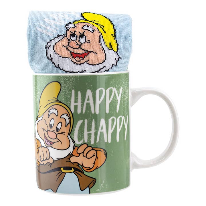Disney Happy Mug and Socks for wholesale by Paladone UK