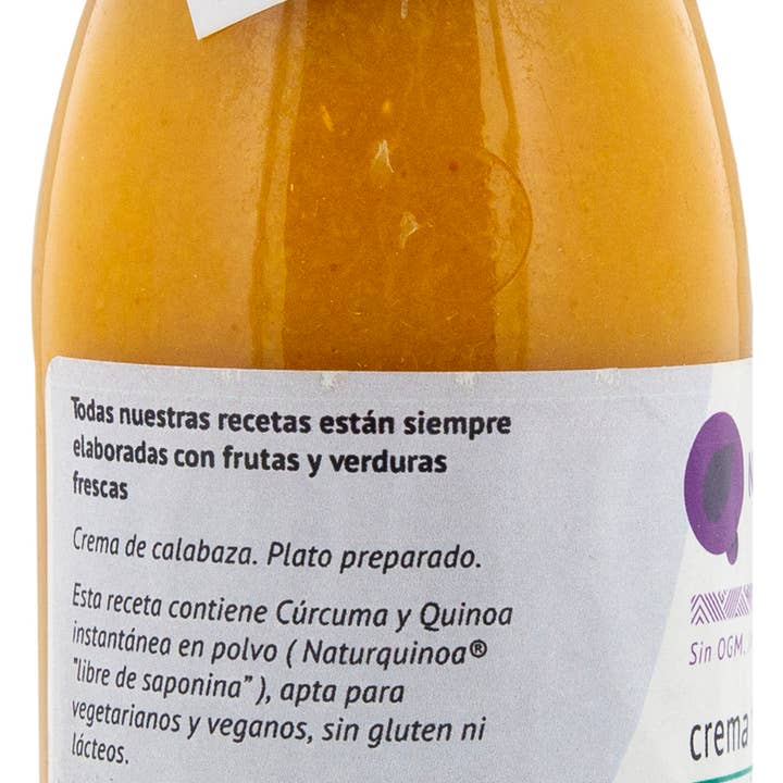 Naturquinoa - Wholesale Soup - PUMPKIN CREAM WITH QUINOA AND TURMERIC2