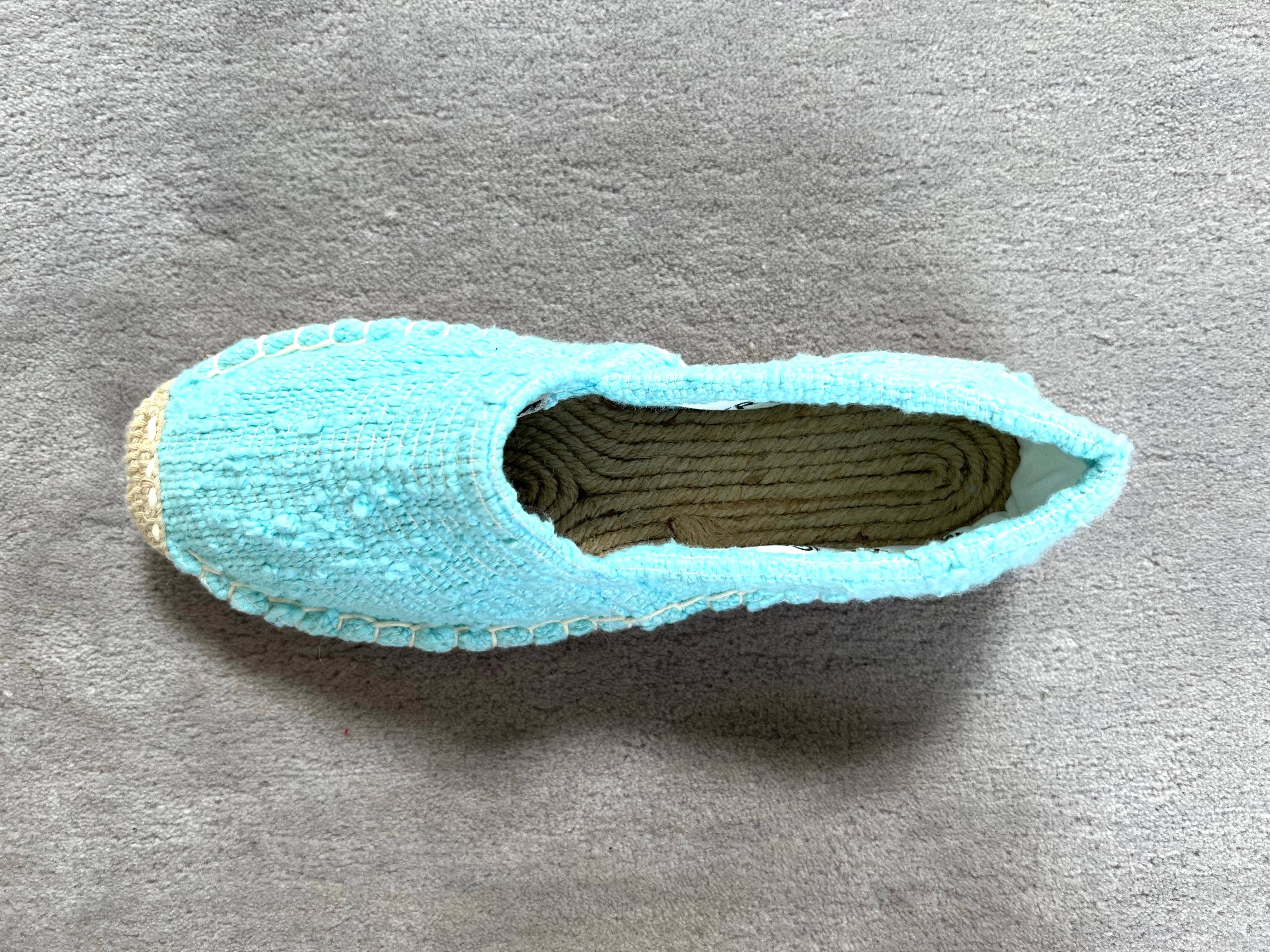 Krama Heritage – wholesale Lågskor - Dam – The Natural cyan espadriller10