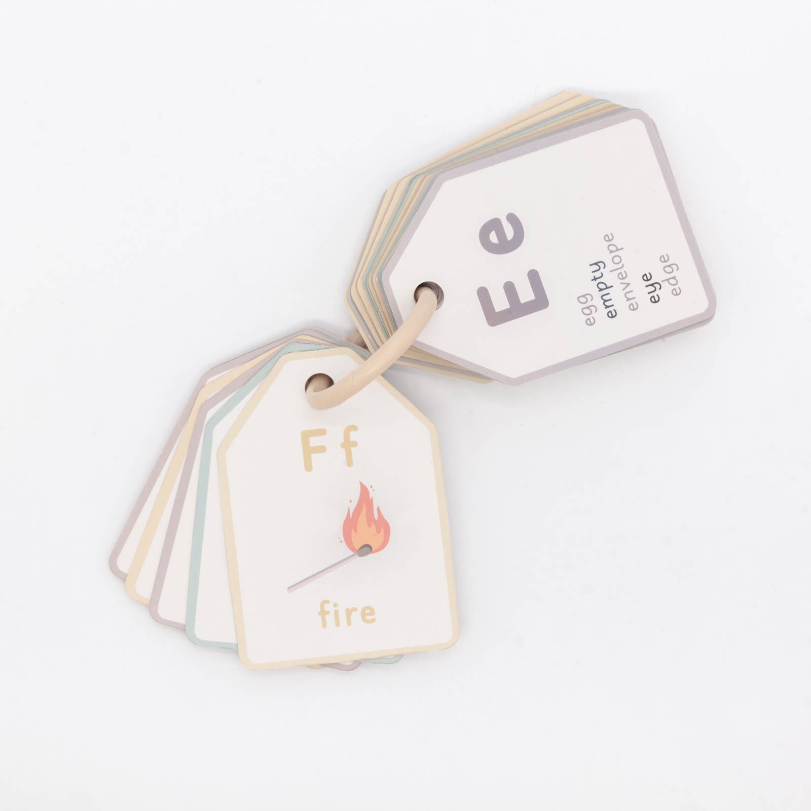 Good Ground - Vendita all'ingrosso Carte didattiche - Bambini e neonati - Carte Flash ABC Bibbia con Anello4