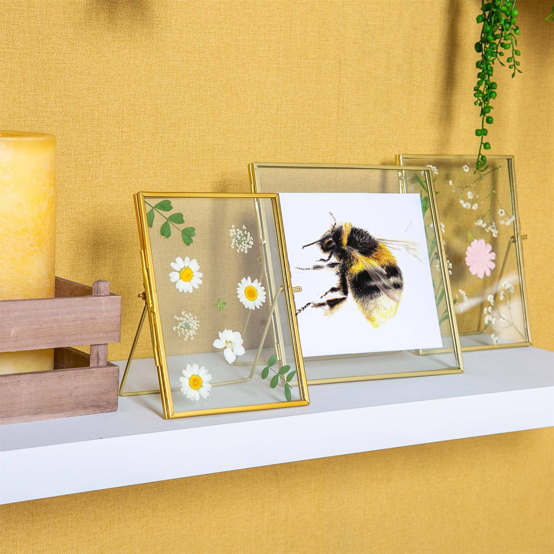 Rinkit Ltd – wholesale Picture frame – 5" x 7" Standing Metal Photo Frame - by Nicola Spring1