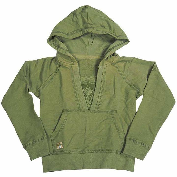 Jade - Sudadera de canalé con capucha para niña para venta al por mayor de Eastern Off Price