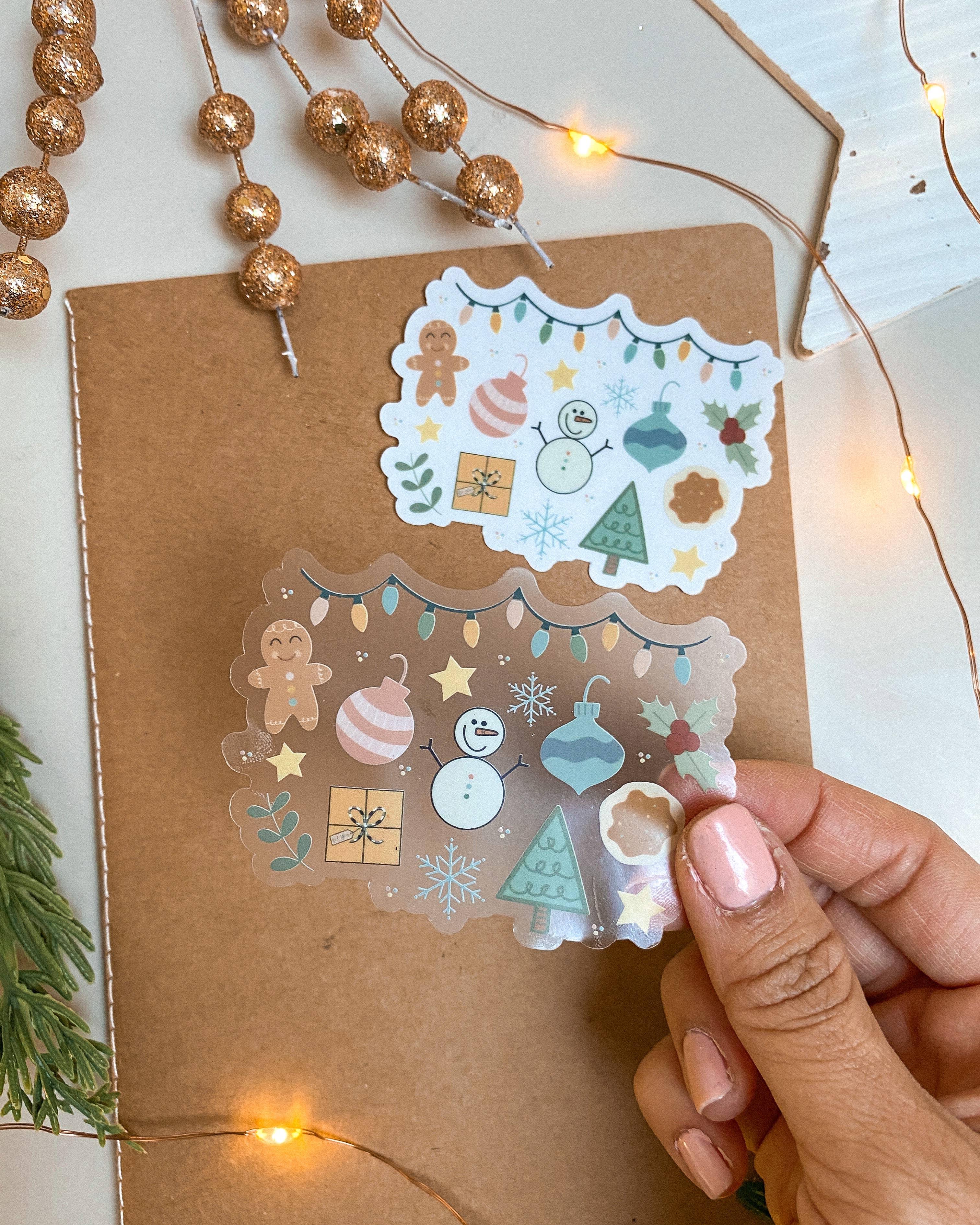 Created By Christine – wholesale Klistermärke – Holiday Favoriter Clear1