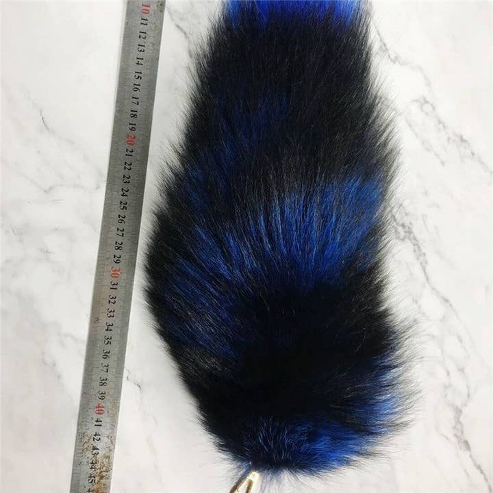 UZ Wholesale Store - Wholesale Keychain - Women's - Fox Tail Keychain Made Of Real Fur1