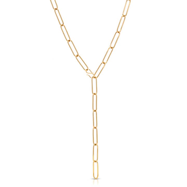 NK-431 | 2-Way Paperclip Chain or Lariat for wholesale by Sunday Girl by Amy DiLamarra