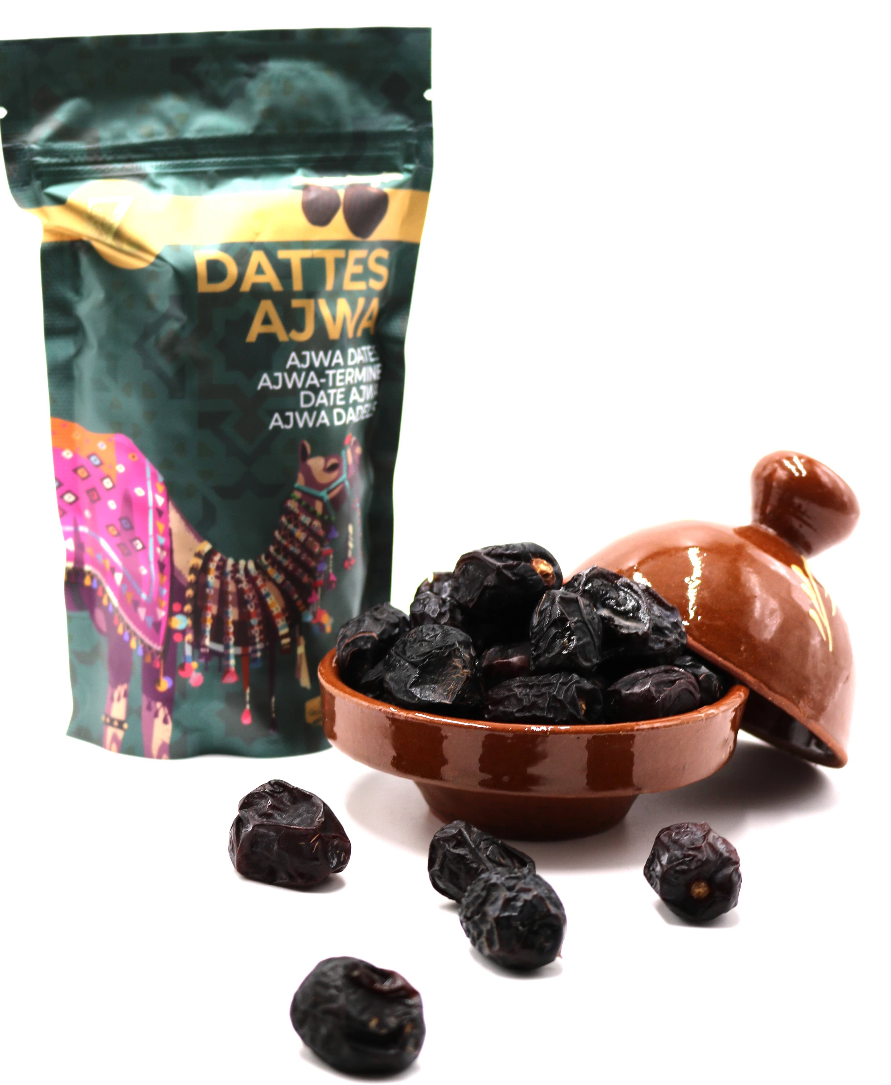 Zayti L.T.D.M – Engroshandel Tørret/dehydreret frugt – Ajwa Premium dadler uden sten 300G0