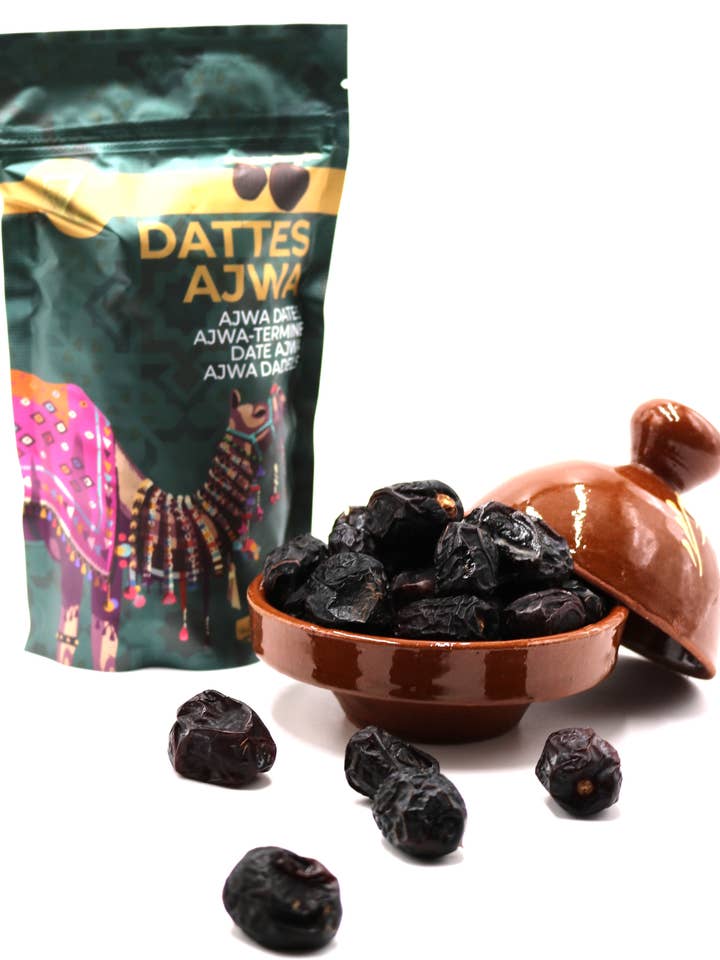 Premium Ajwa Dates Pitted 300G for wholesale by Zayti L.T.D.M