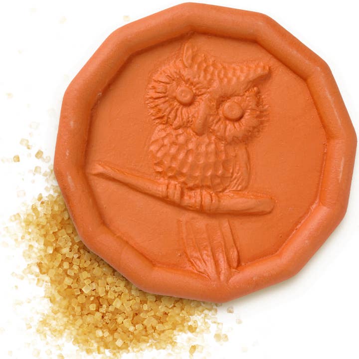 JBK Pottery - Wholesale Kitchen Tool/Gadget - Owl Design Ceramic Brown Sugar Saver4