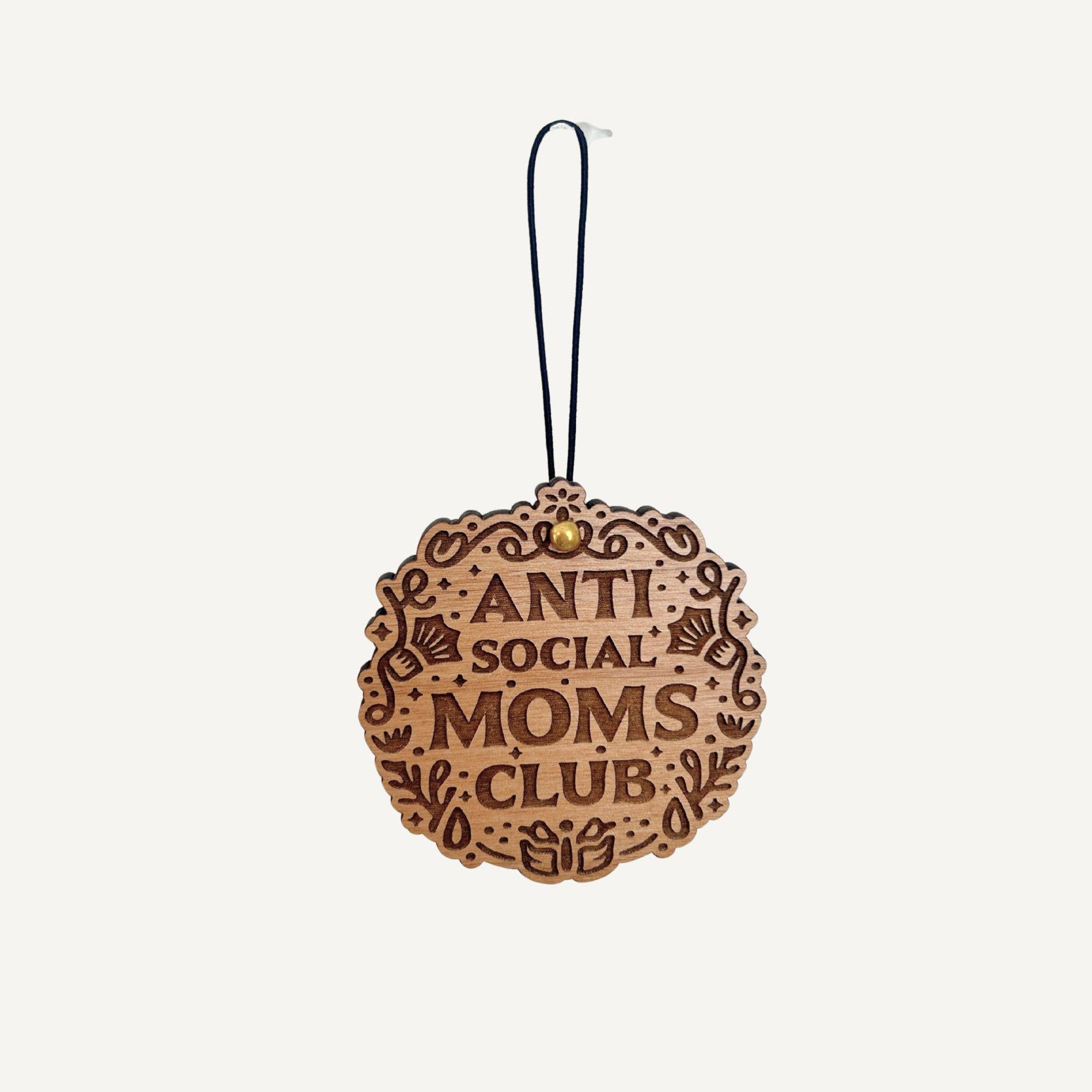 Lucca – wholesale Ornament – Anti-social Moms Club | Wood Ornament