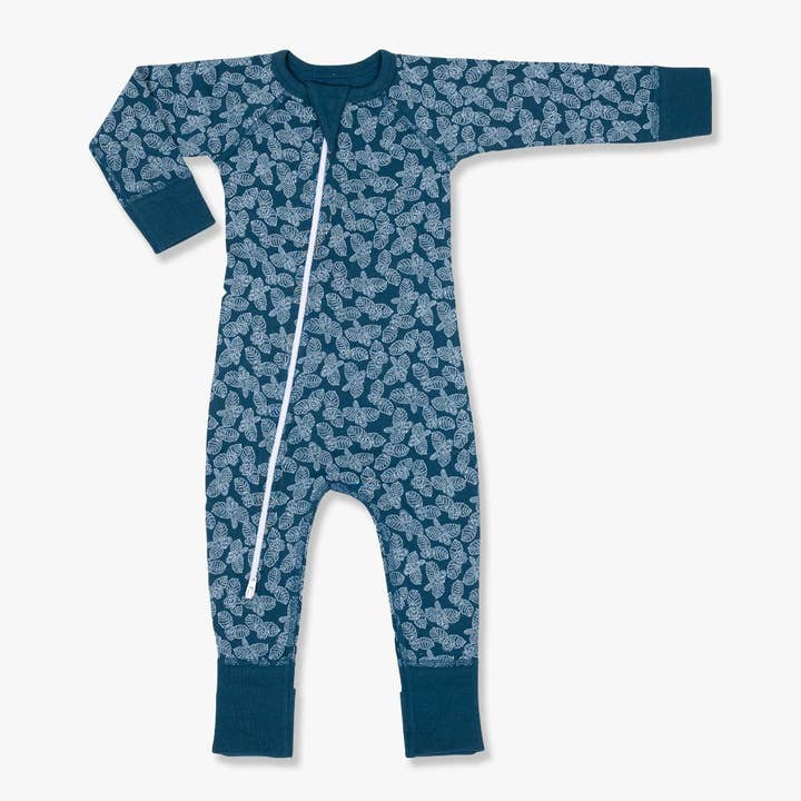 Sapling Child - Wholesale Jumpsuit - Baby - Reverse Hazelnut Baby Zip Romper0