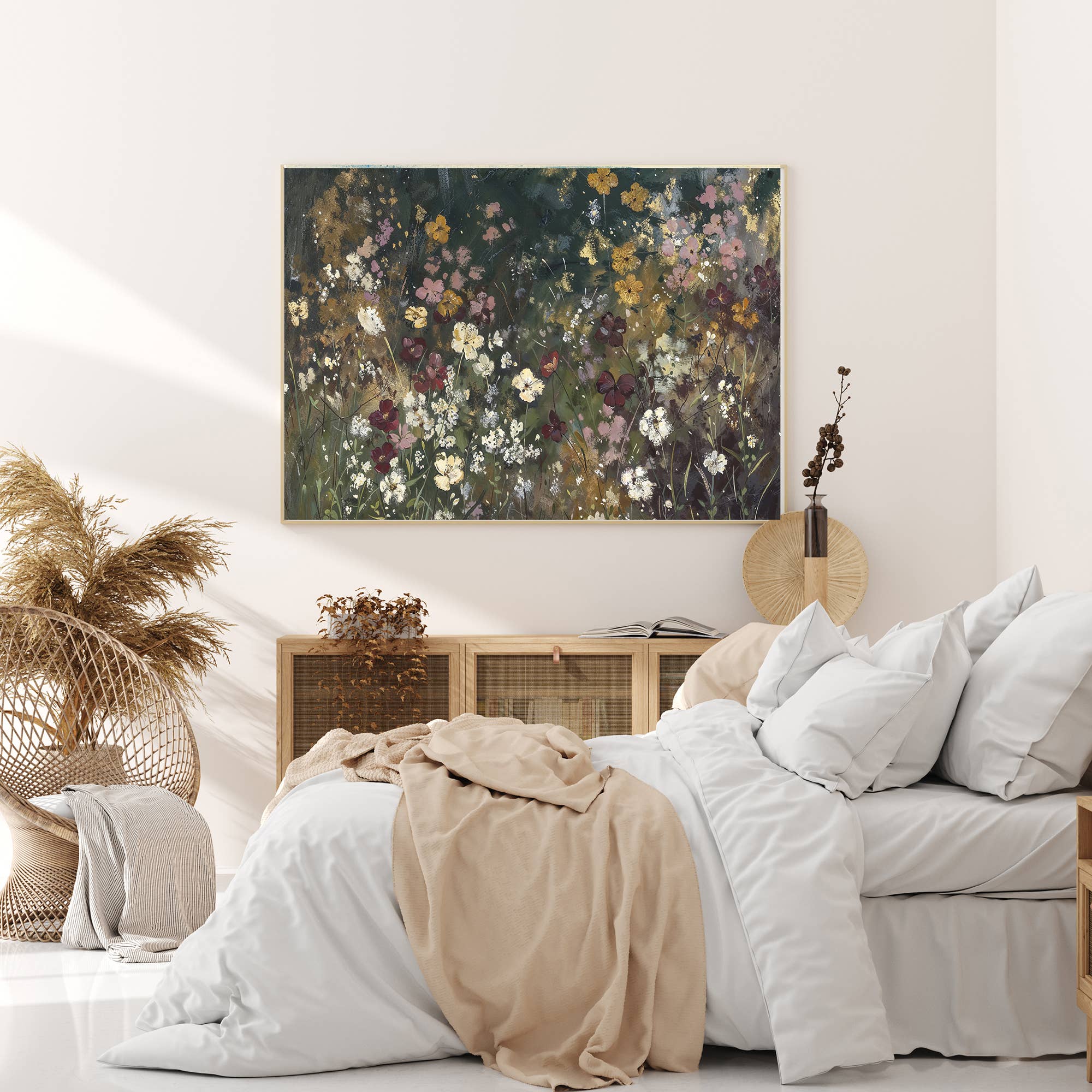 Kumo Art Prints - Wholesale Art Print - Cottage Garden Flower Art Print 1