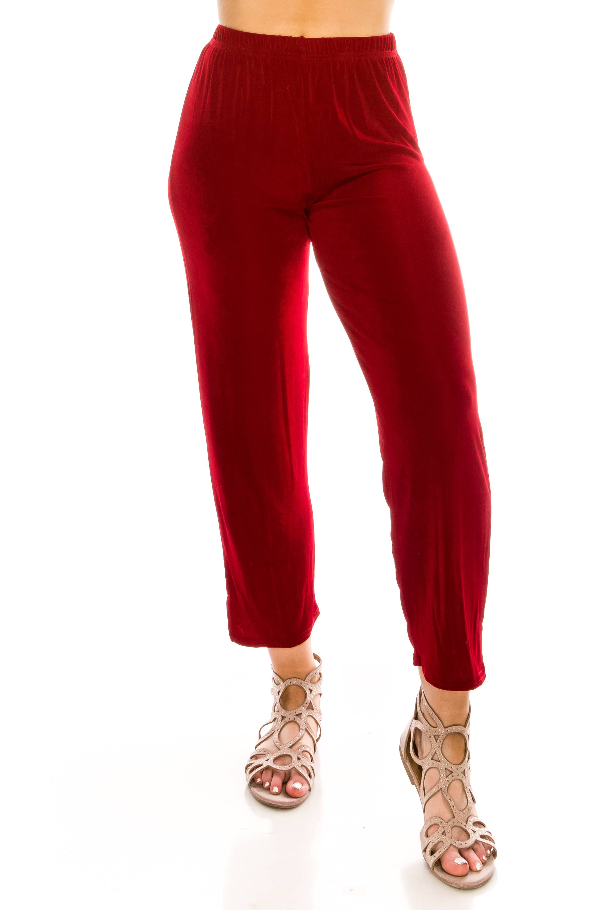 Jostar - Wholesale Pants - Women's - Acetate Ankle Length Pants - 5001AY-AXS14