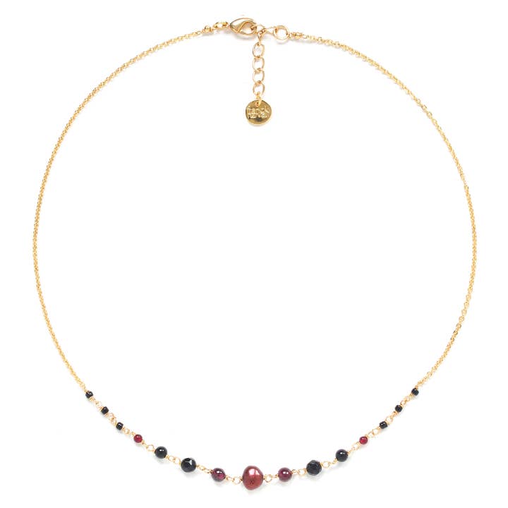 MELANY looped bead necklace for wholesale by Franck Herval