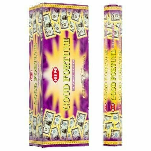 Hem Good Fortune Incense 120 Sticks for wholesale by GREENROOTS USA LLC