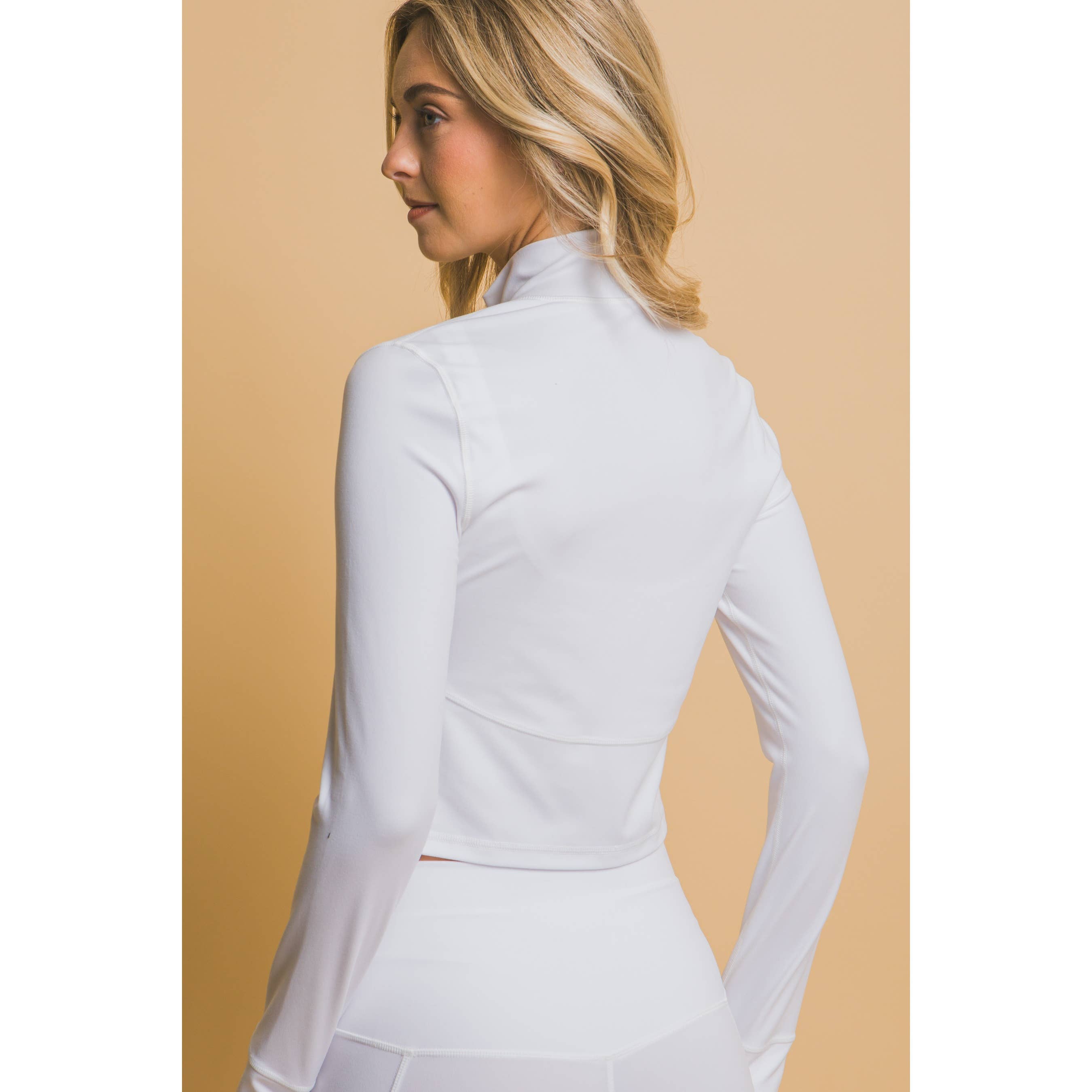 Apolline - Wholesale Athletic Jacket - Women's - Active Long Sleeve Zip- Up Performance Jacket18