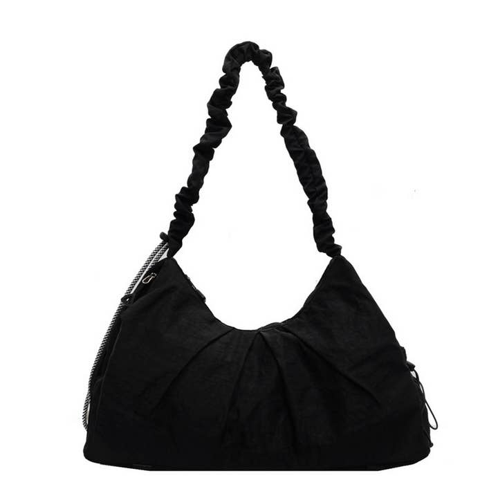 ACCITY - Wholesale Shoulder Bag - Women's - ARTISTIC SIMPLE PLEATED HANDBAG_CWAB3266