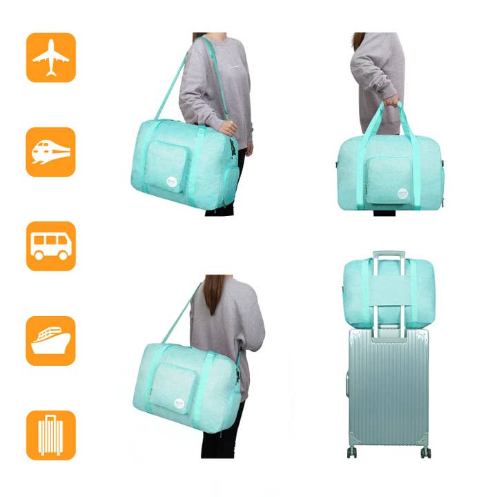 wandf – Großhandel Weekender-Tasche – Unisex – Reisewochenende Duffel Bag Handgepäck 20" Faltbare Sporttasche