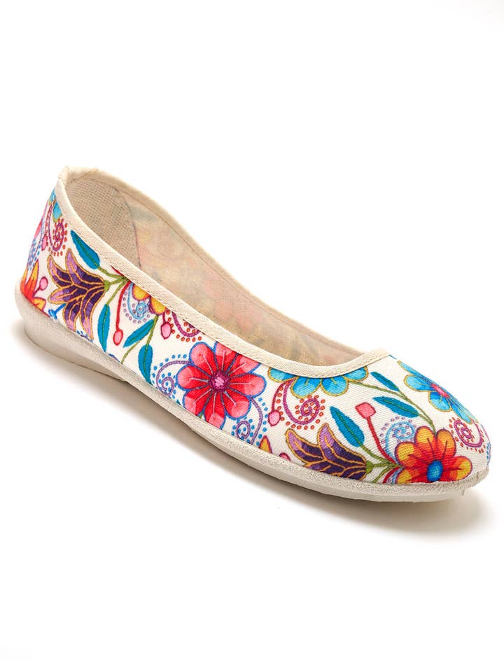 Fantasie ballerina pantoffels (2010840_0035) voor wholesale door PEDICONFORT