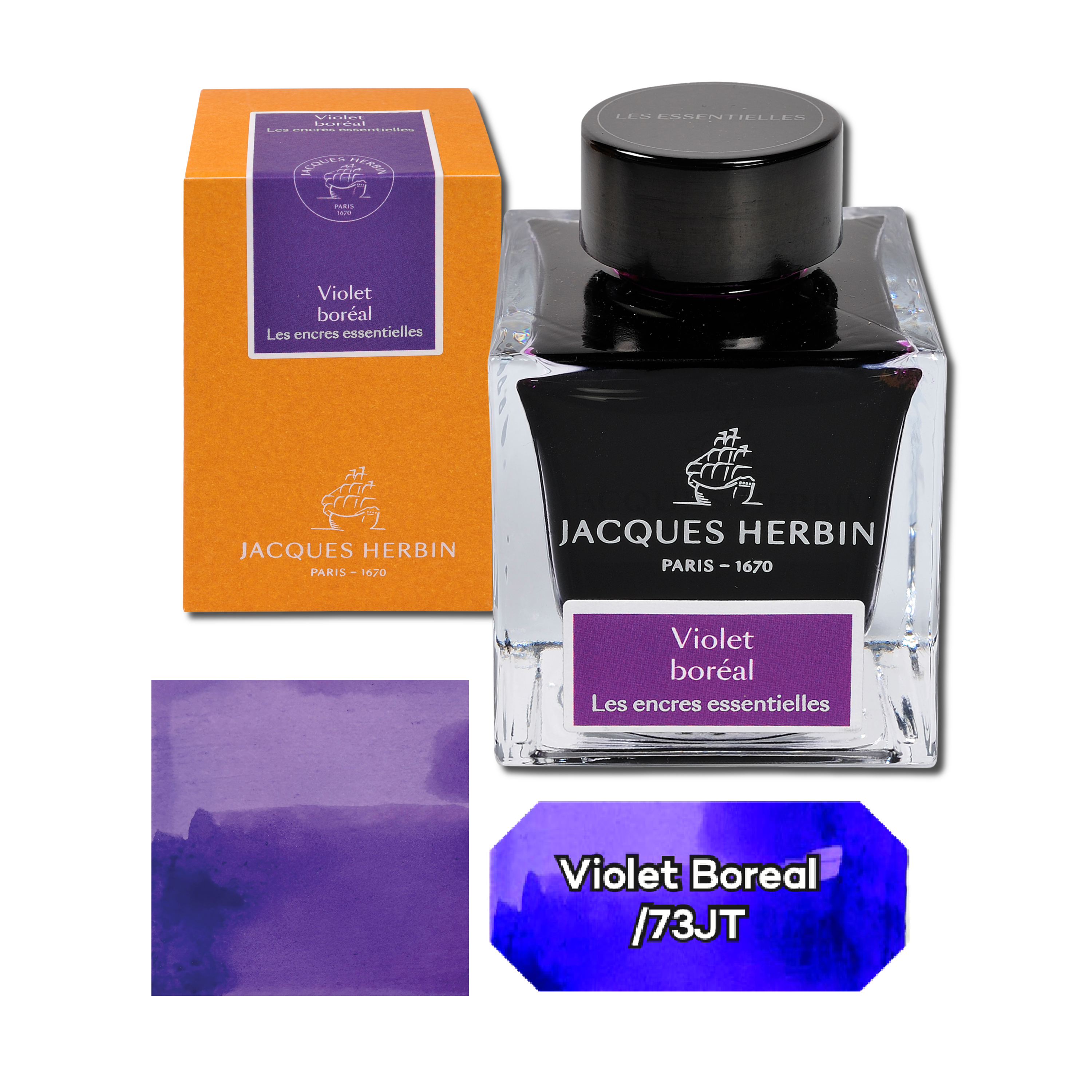 Exaclair - Wholesale Ink Pad - Jacques Herbin Essentials Ink - 50ml6