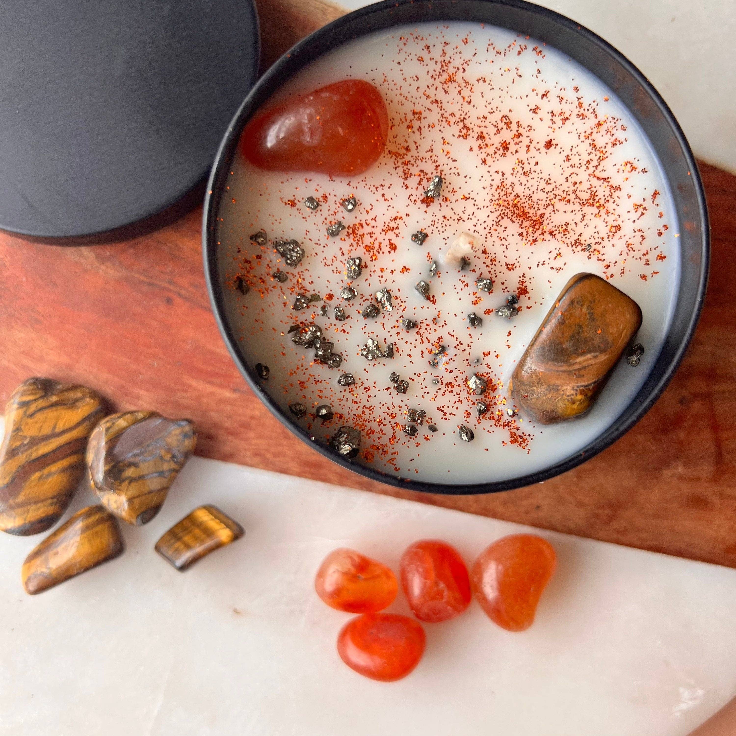 The Moon+Heart - Wholesale Jar/Filled Candle - Light me for a BJ Candle | Cool Candles | Aesthetic Candles | Manifestation Candles | Intention Candle6