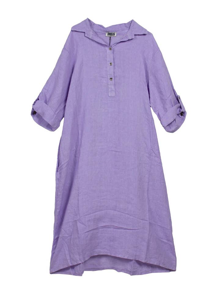 Carina Dress in Lilac for wholesale by Caposhie