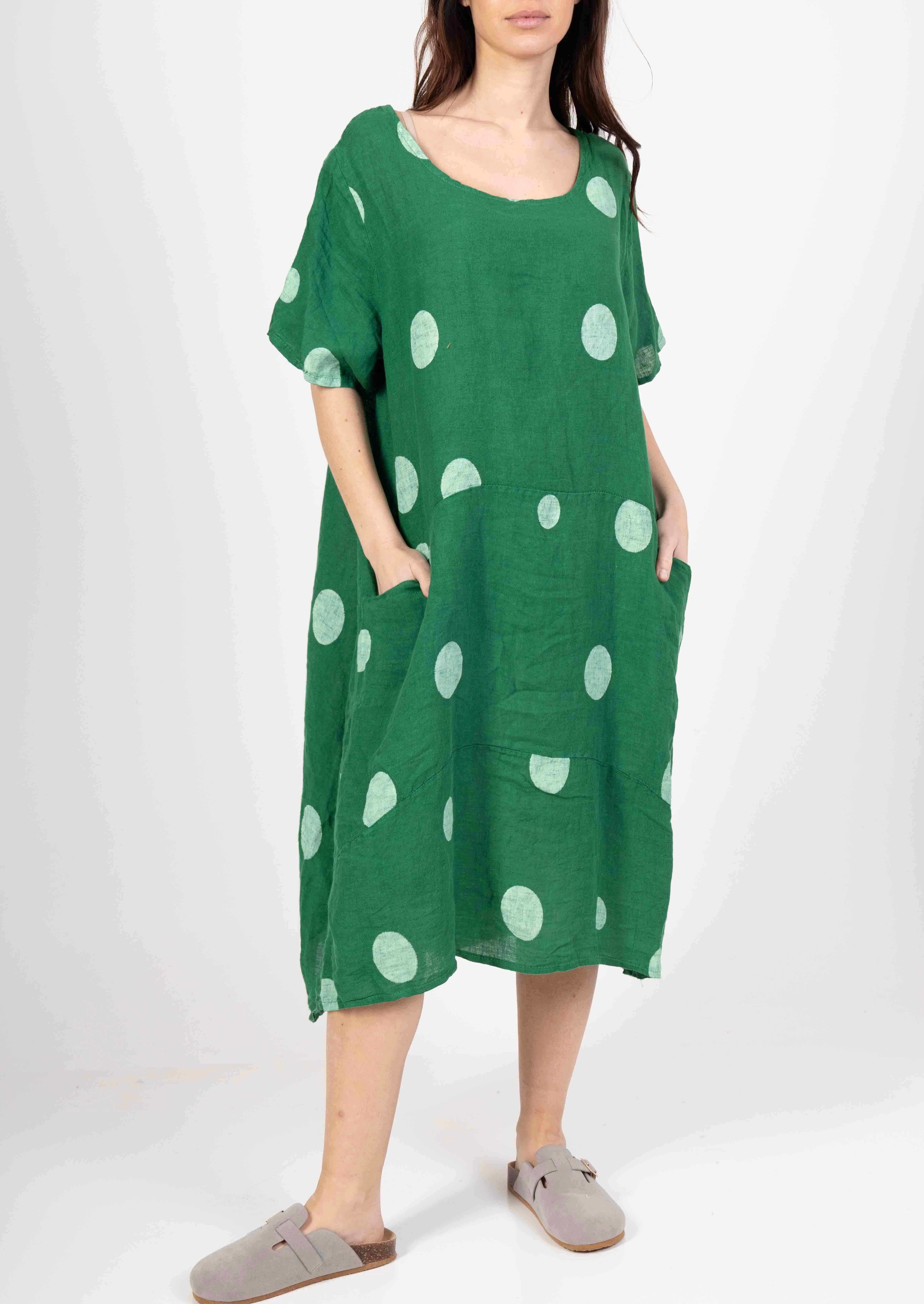 LINEN & COTTON HOUSE - Wholesale Dress - Women's - LINEN DRESS. 17600 SPRING SUMMER CLOTHING20