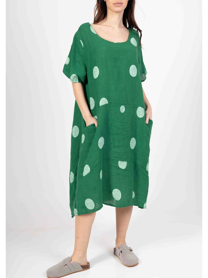 LINEN & COTTON HOUSE - Wholesale Dress - Women's - LINEN DRESS. 17600 SPRING SUMMER CLOTHING20