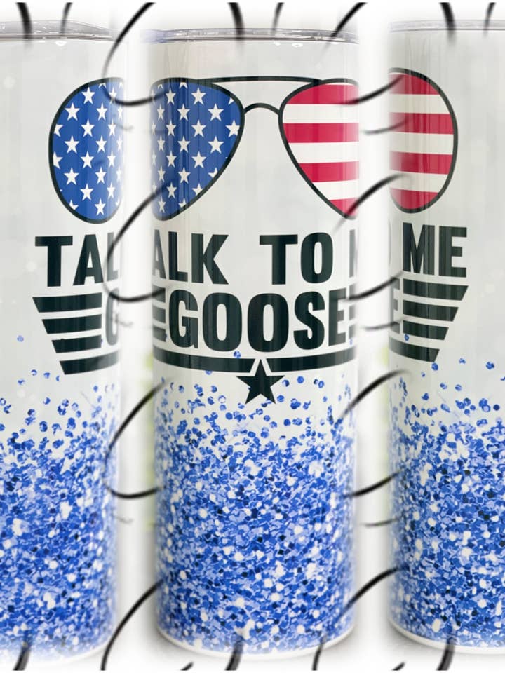 Talk To Me Goose Skinny Trinkglas, 20 oz für den Großhandel von CMD Wholesale