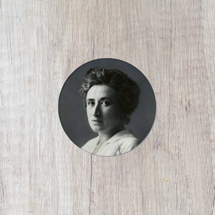 Rosa Luxemburg - Button für den Großhandel von Momokin