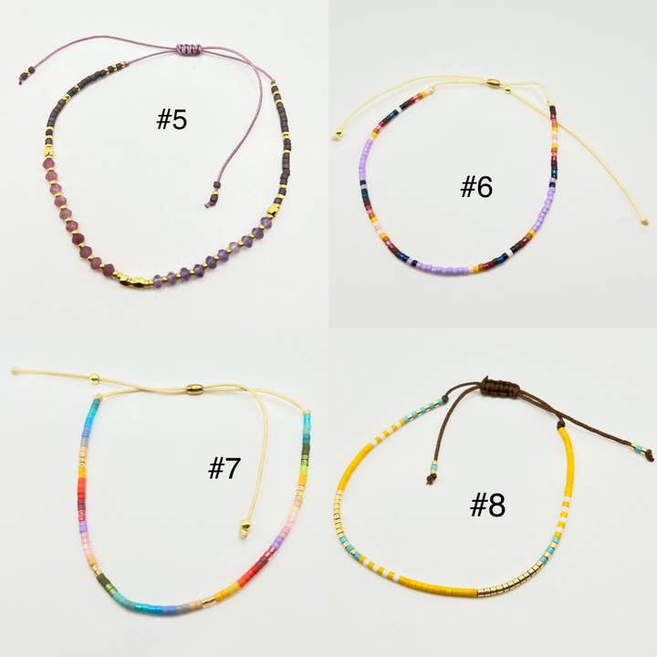 Simply Supplied Co - Wholesale Beaded Bracelet - Dainty Beaded Bracelets - Stackable, High-Quality, CLOSEOUT