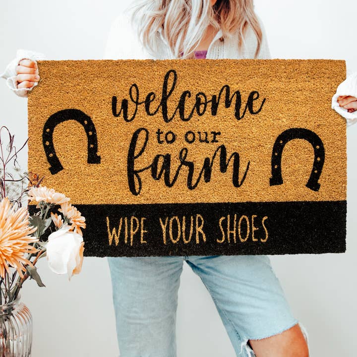 Carstens, Inc. - Wholesale Door Mat - Our Farm Coir Mat