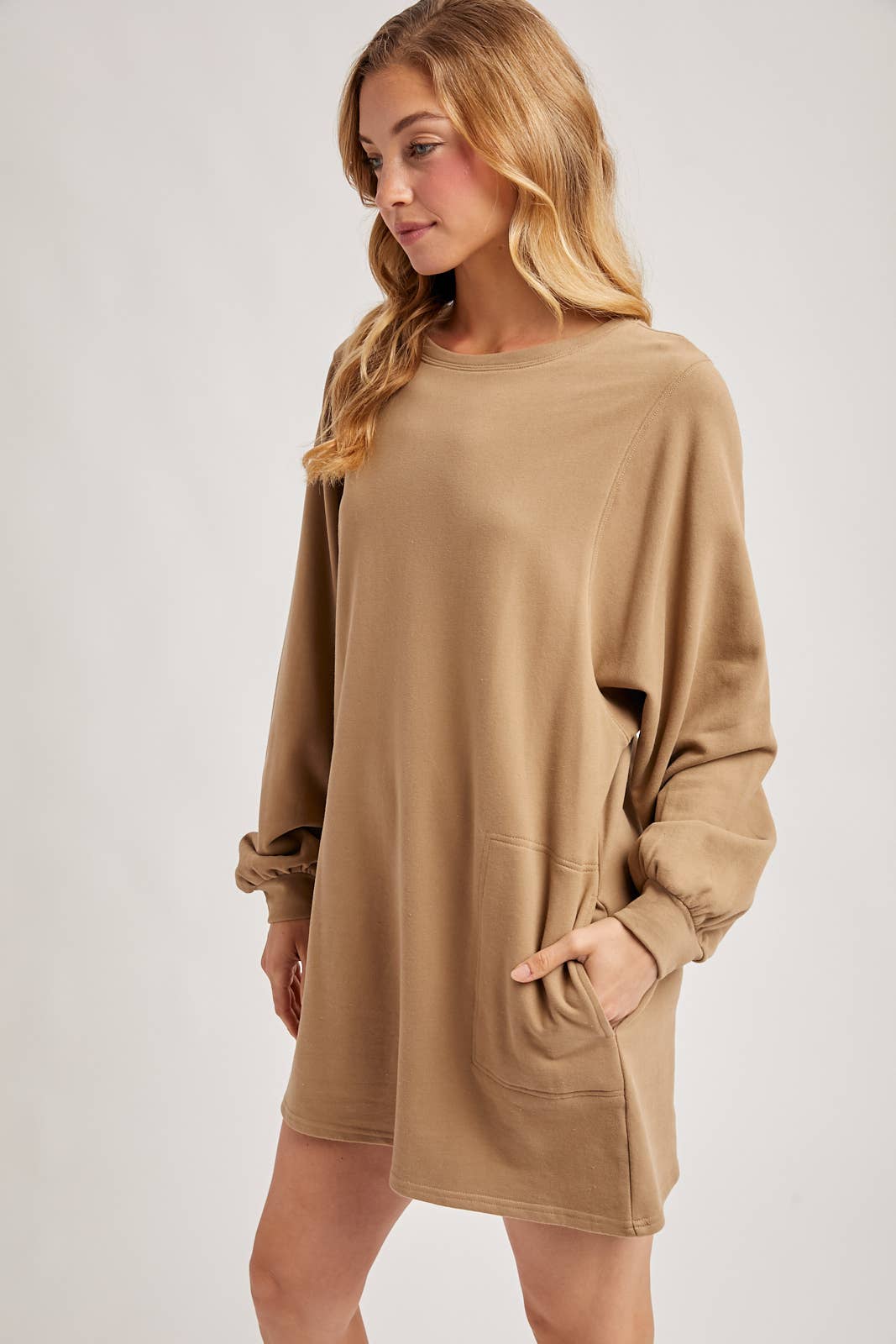 Bluivy - Vente Robe – femme - Robe mini en french terry28