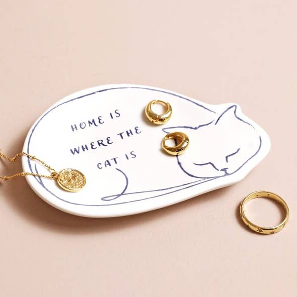 Cat Quote Trinket Dish for wholesale by Lisa Angel