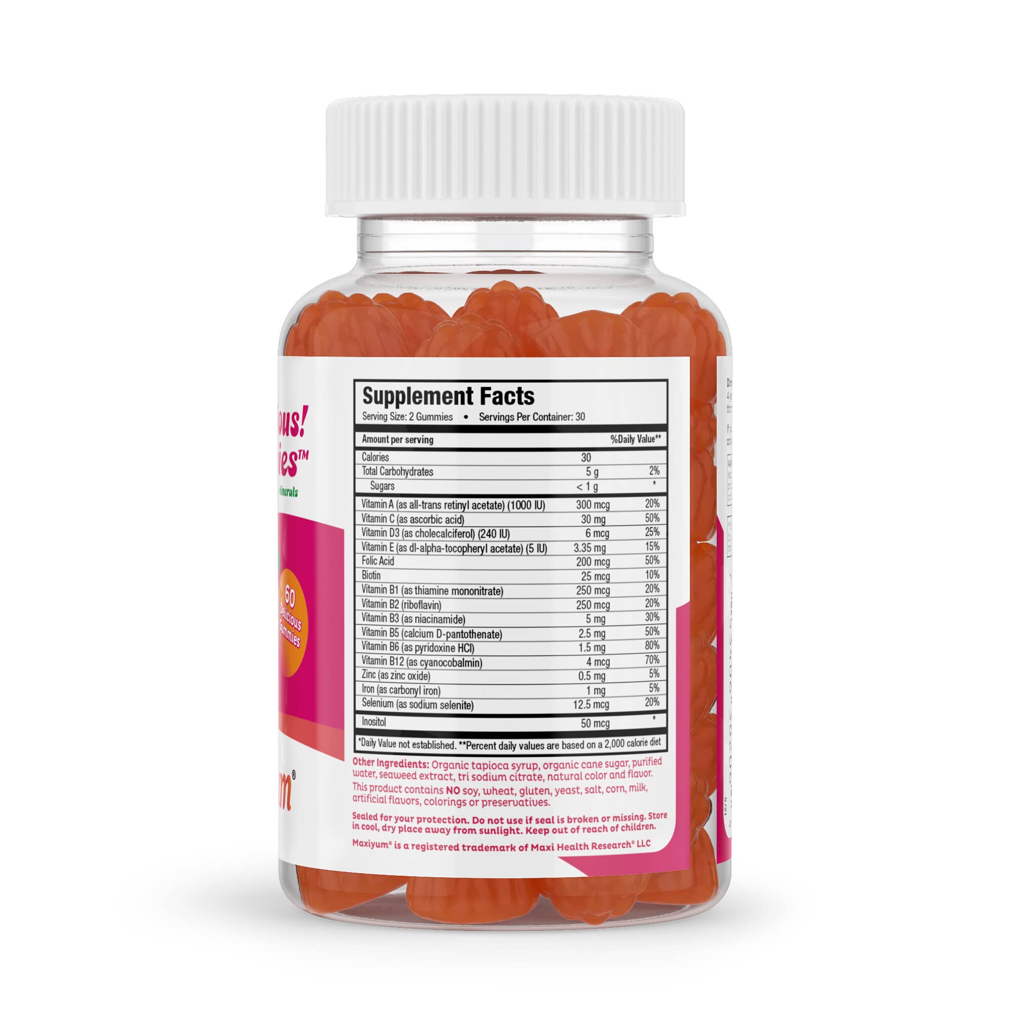 Maxi Health - Wholesale Oral Supplement/Vitamin - Multi-Licious! Gummies1