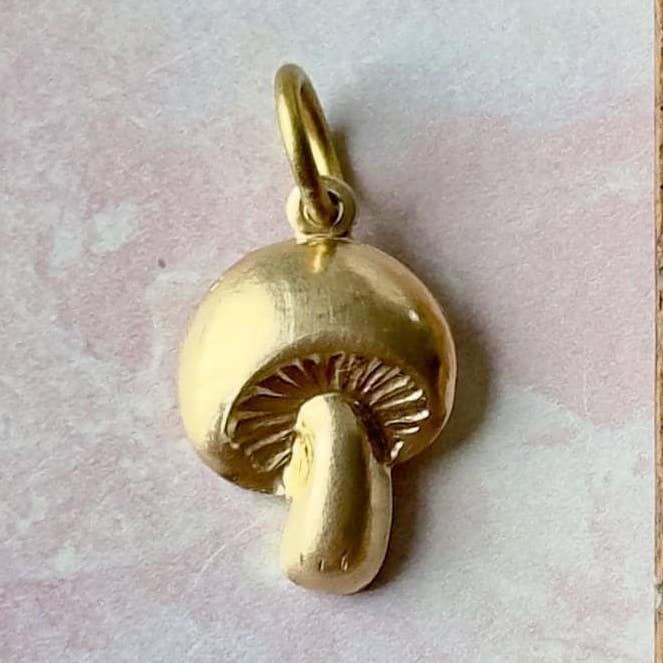 Vintage svamp retro mässingsberlock för smycken för wholesale av The Brass Era