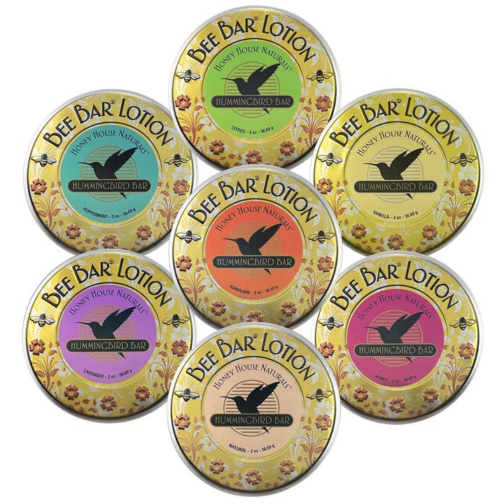 Colibri - Lotion en barre d'abeille - 2 oz pour la vente par Honey House Naturals
