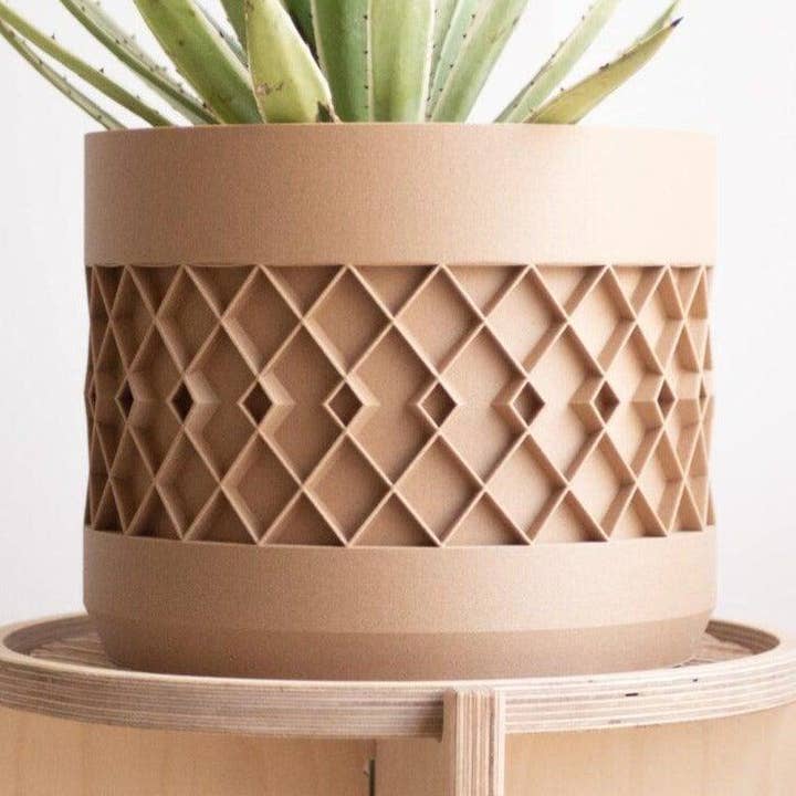 Large Indoor Planter - AZTEK for wholesale by MINIMUM DESIGN