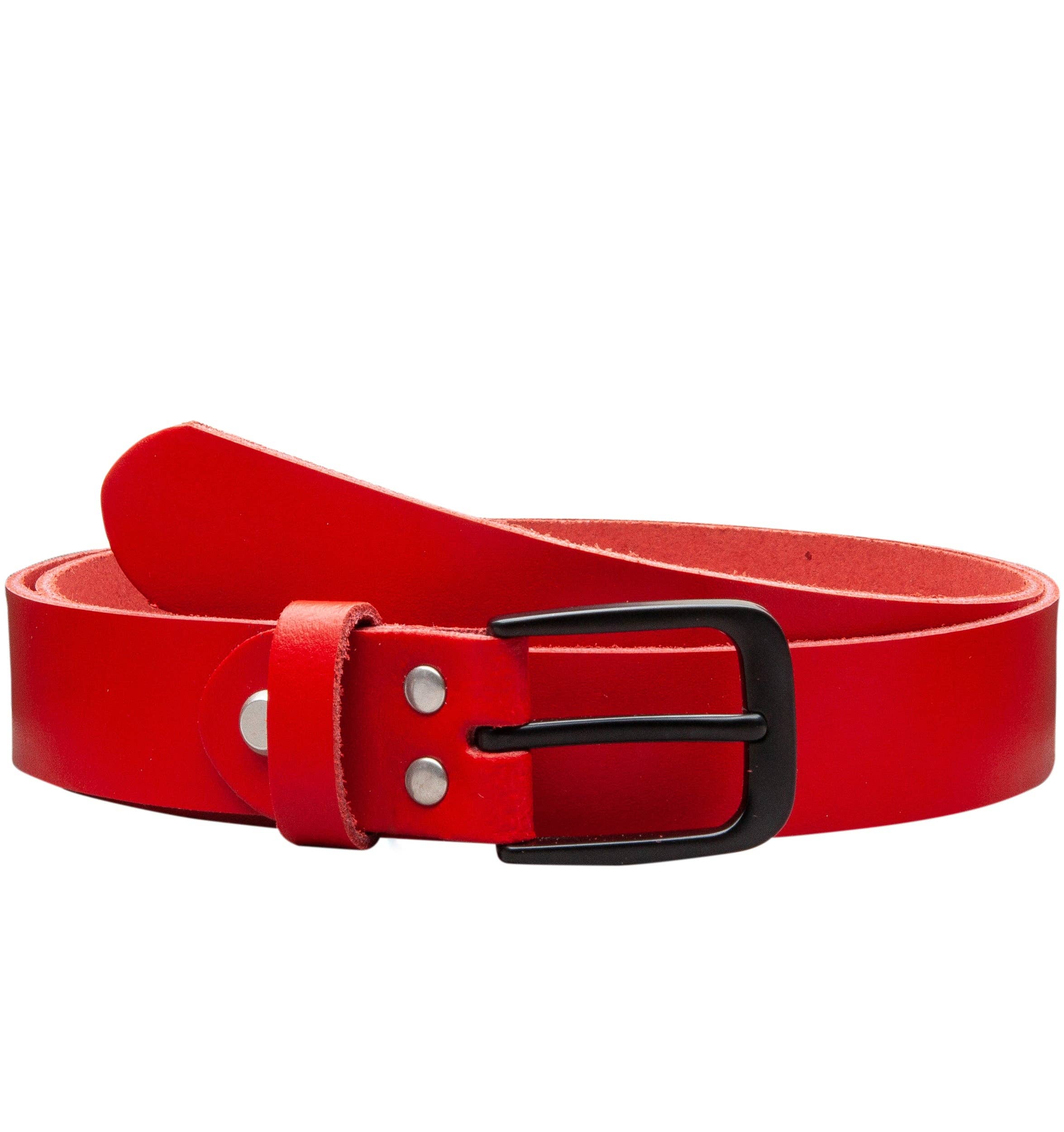 A-Venten GmbH – Großhandel Gürtel – Unisex – 30 mm Gürtel Made in Germany EH318-SL-Rot2