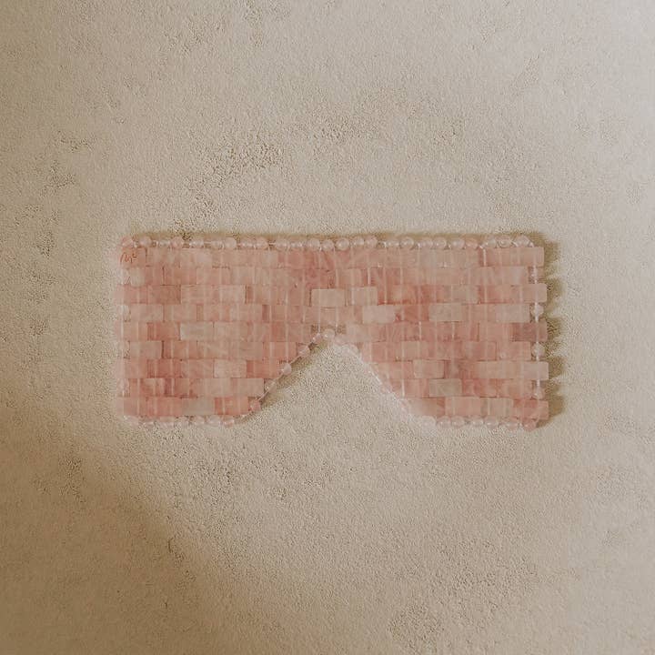 REMOVED BRAND – Máscara de olhos/sono por atacado – Máscara de olho de quartzo rosa3