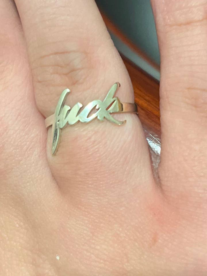 Bague en argent sterling pour la vente par Meliora Meraki Jewellery