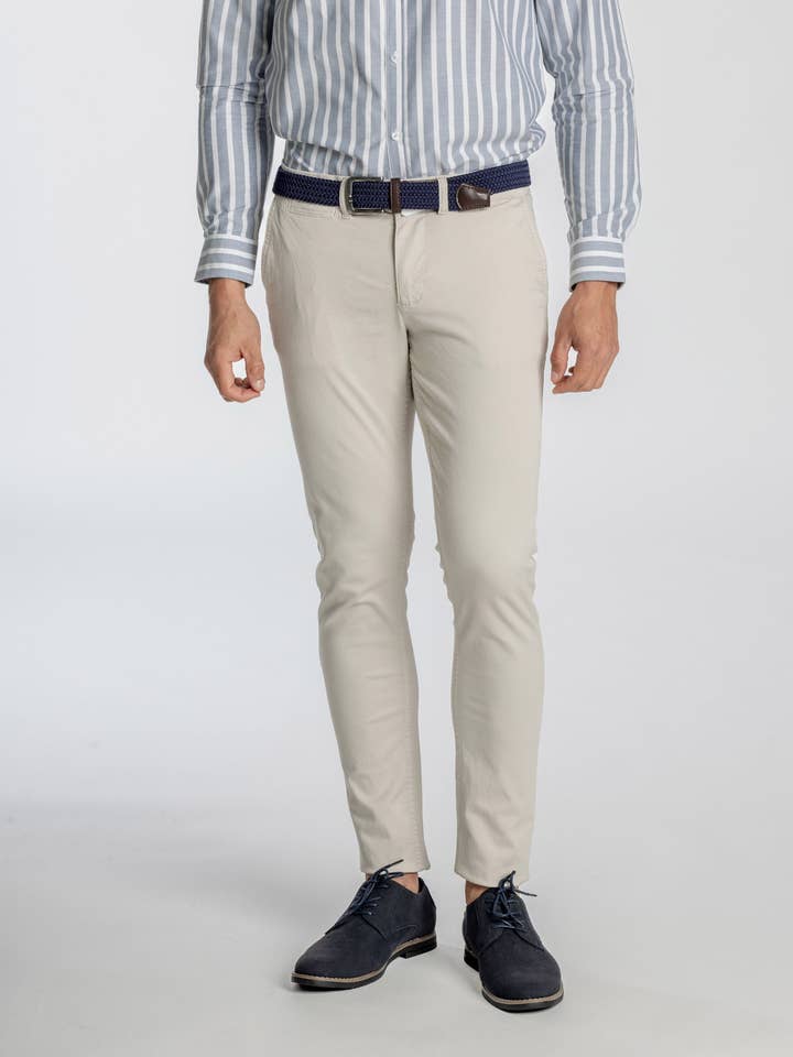 CHINO SKINNY GRÅ för wholesale av CELOPMAN