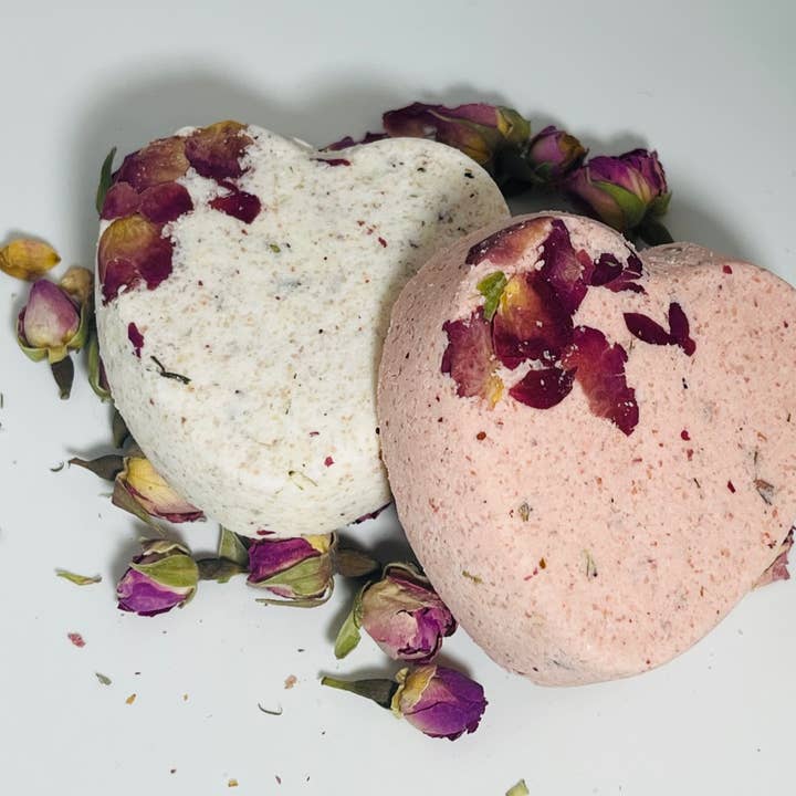 Le'Fusion Botanicals - Wholesale Bath Bomb/Fizz - Heart Bath Bomb