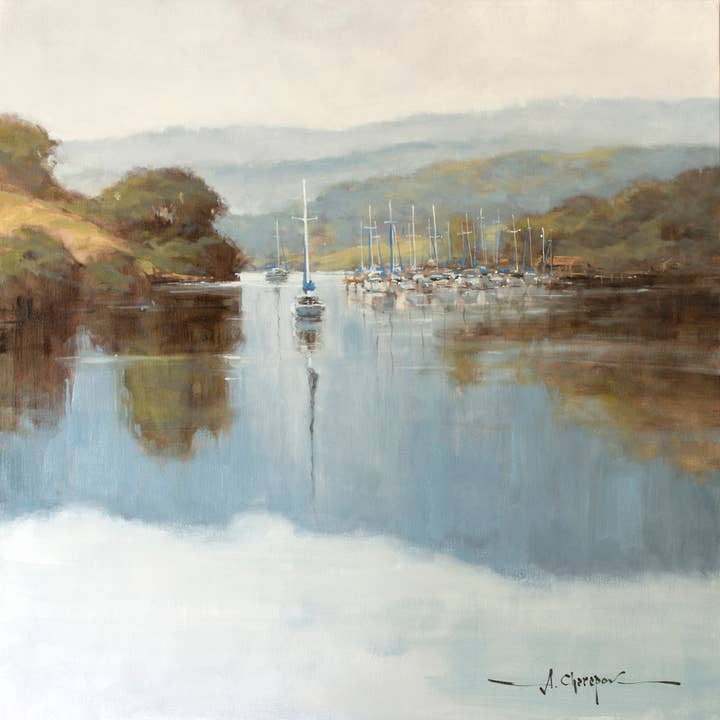 „Marina“ Aleksandr Cherepov Kunstdruck für den Großhandel von Red Dog Master Prints