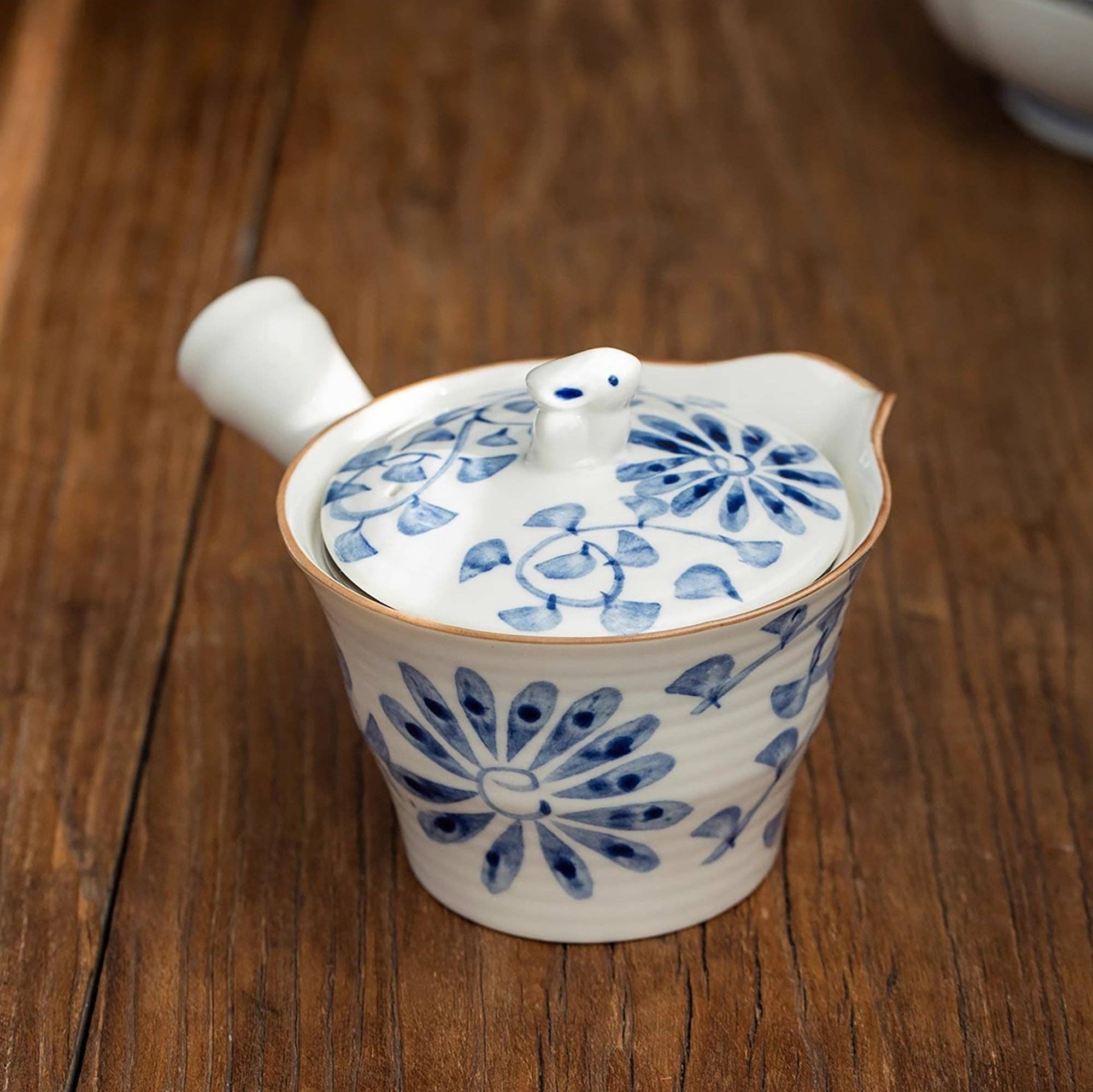 MinoCraft - Vente Théière - Théière kyusu en céramique Minoyaki6